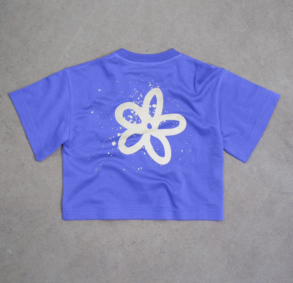 Acid Dye Tee - Blue