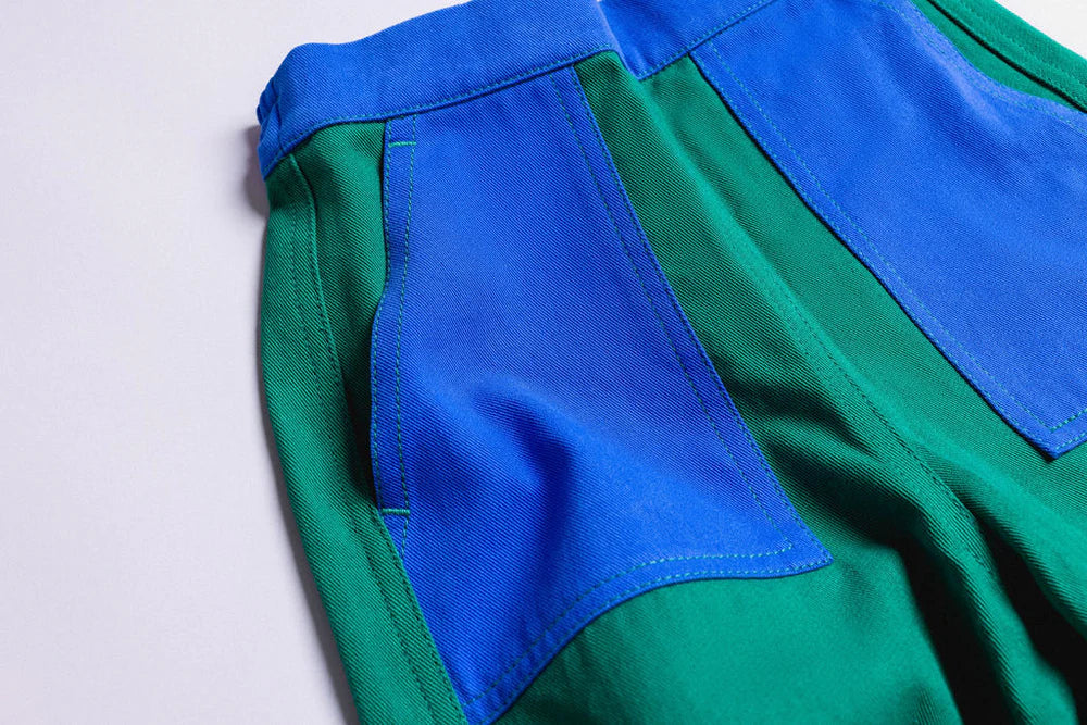 Bobbie - Harry Pant - Blue & Green