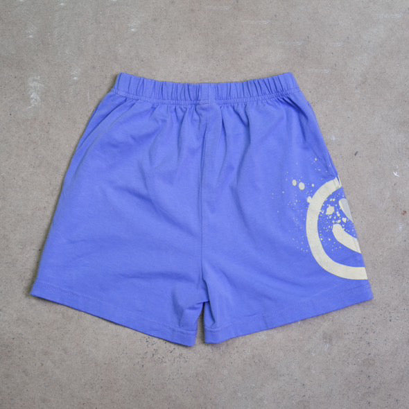 Acid Dye Shorts - Blue